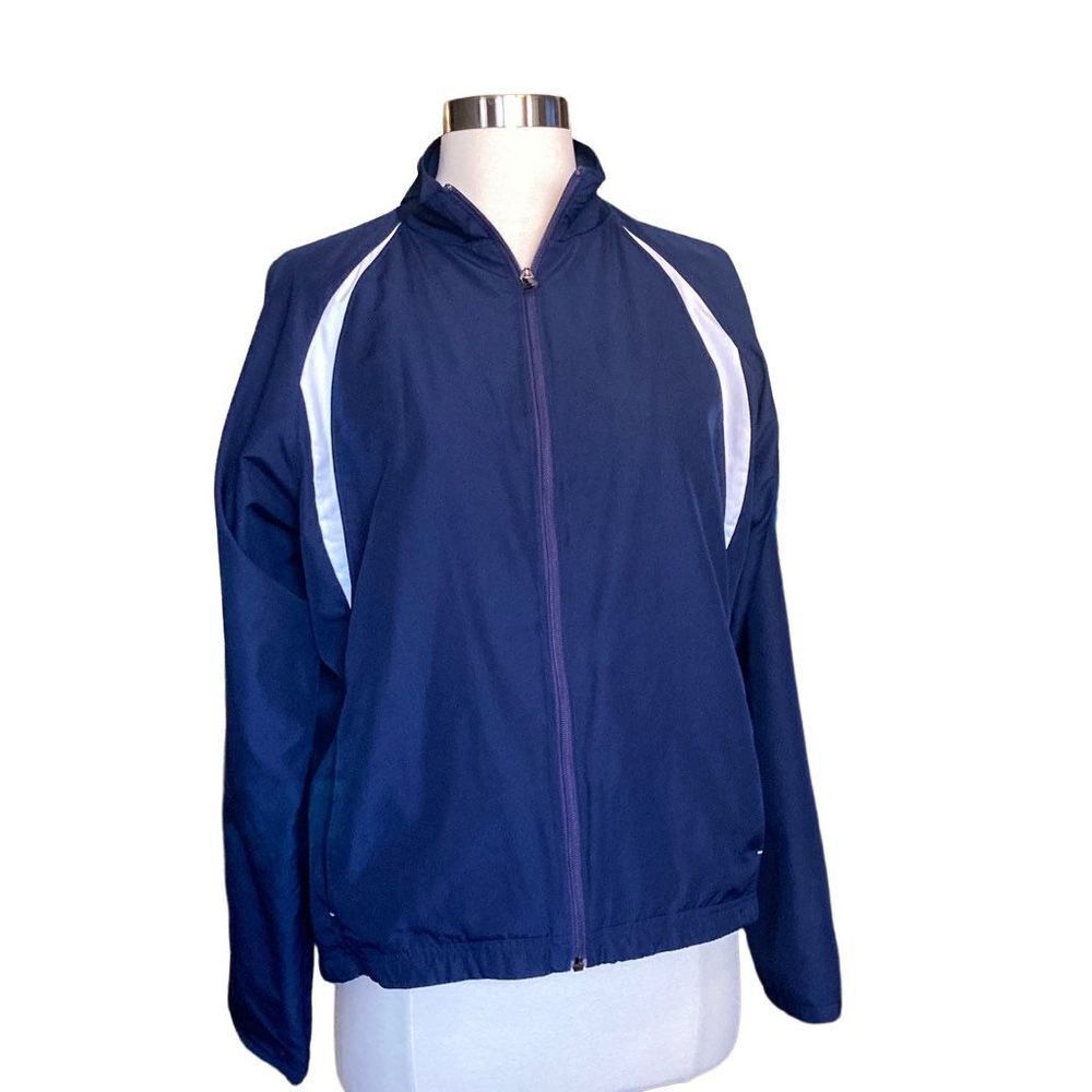Under Armour - Navy Blue Zip Up Windbreaker Jacket sz M